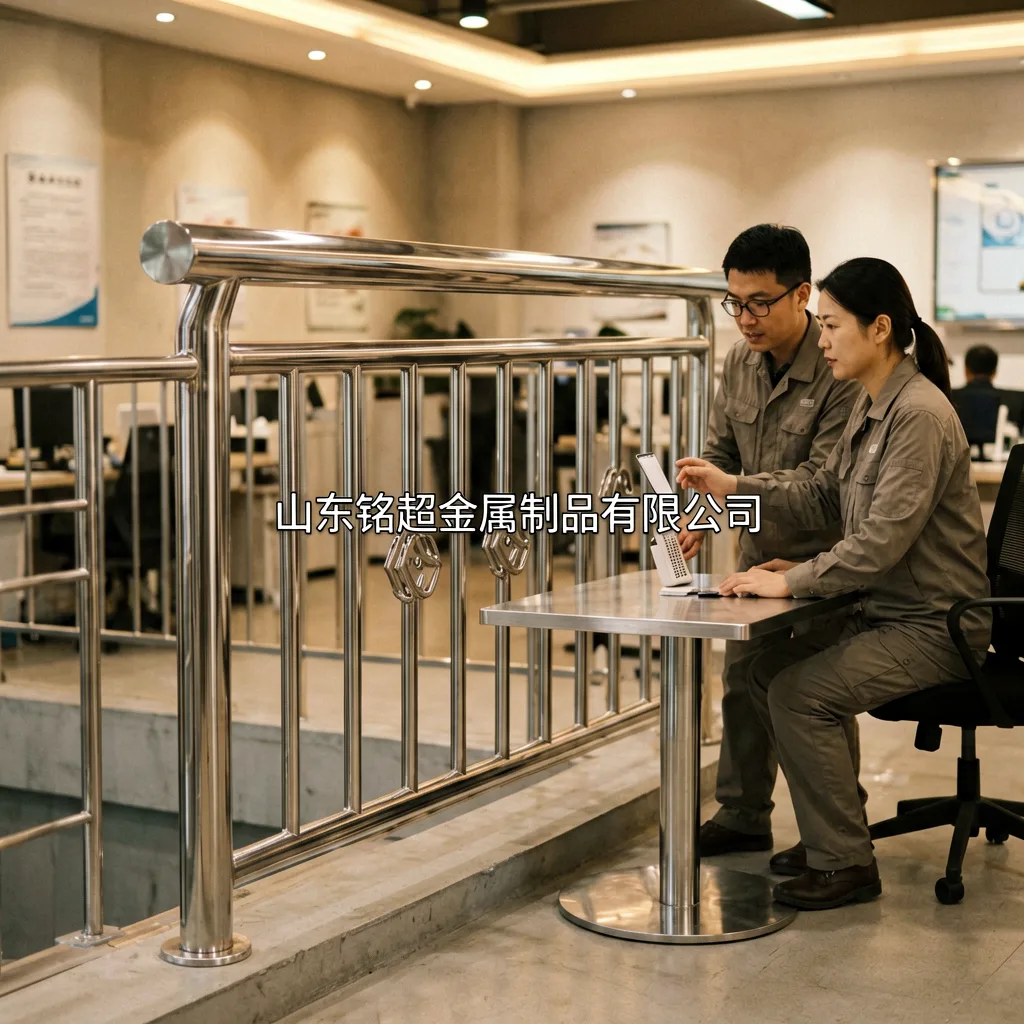 山东铭超金属制品有限公司不锈钢复合管护栏-桥梁防撞护栏-不锈钢护栏-景观护栏-防撞立柱-不锈钢复合管-铝合金护栏-山东铭超金属制品有限公司